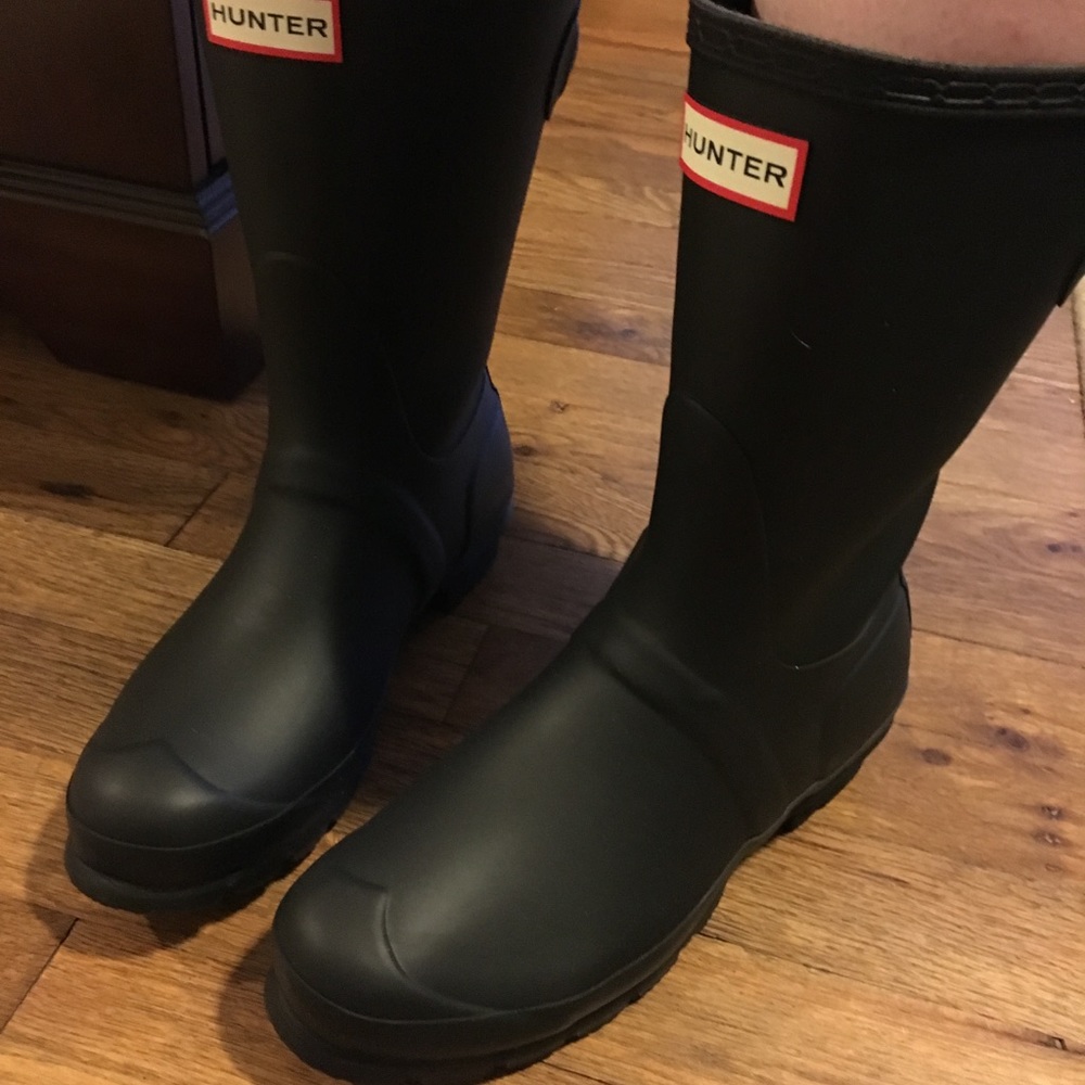 Hunter Original Short Back Adjustable Rain Boots